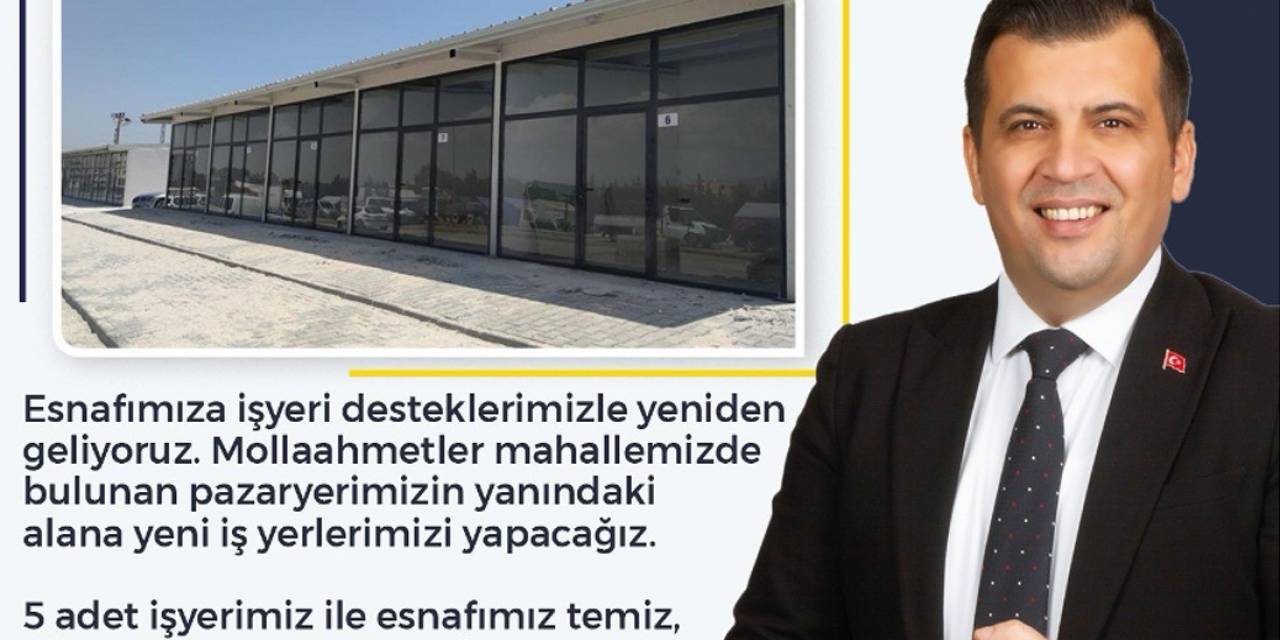 Başkan Atlı’nın Yeni Projesi Esnafa Yönelik Oldu