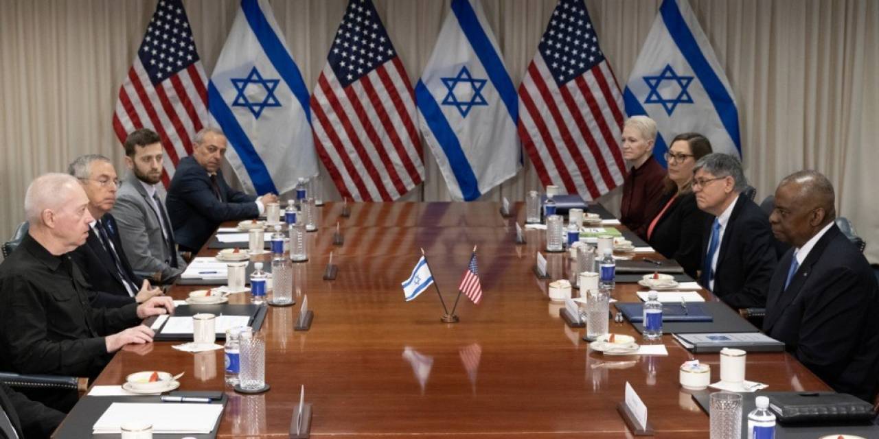 Abd Savunma Bakanı Austin, İsrail Savunma Bakanı Gallant İle Bir Araya Geldi