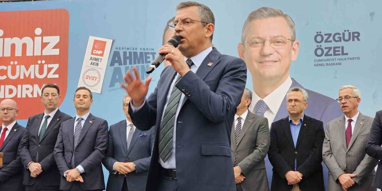 Özgür Özel, Akşener’e Seslendi: "Sende Olmayan Vicdan Ve İnsaf, İyi Parti’nin İyi İnsanlarında Var"