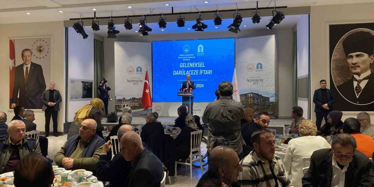 Tbmm Başkanı Numan Kurtulmuş İftarda Darülaceze’de Yaşlılarla Bir Araya Geldi