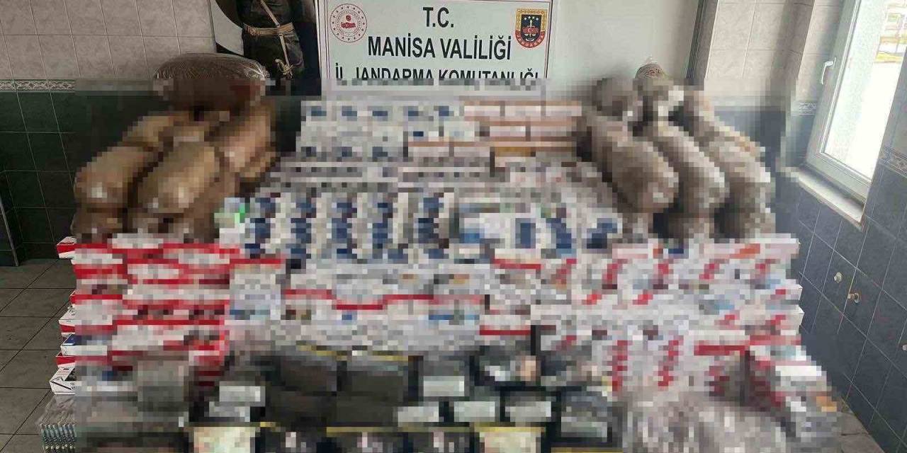 Manisa’da Milyonluk Tütün Operasyonu