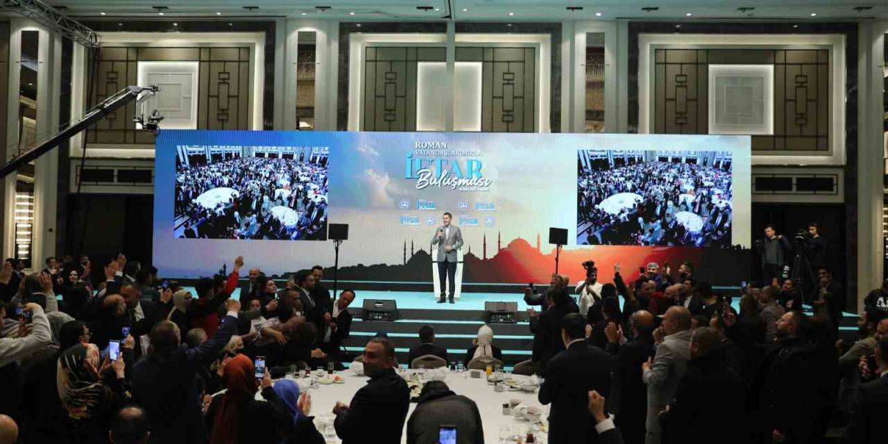 İbb Başkan Adayı Murat Kurum: "Roman Kardeşlerimiz Tarihimizin Vazgeçilmez Bir Parçası Olmuştur"