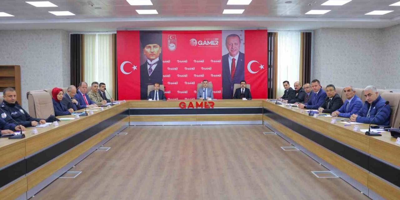 Bayburt’ta Seçim Güvenliği Toplantısı Gerçekleşti