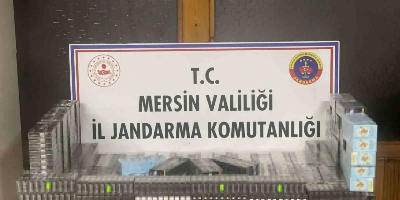 Mersin’de Kaçak Sigara İle Mücadele: 2 Gözaltı