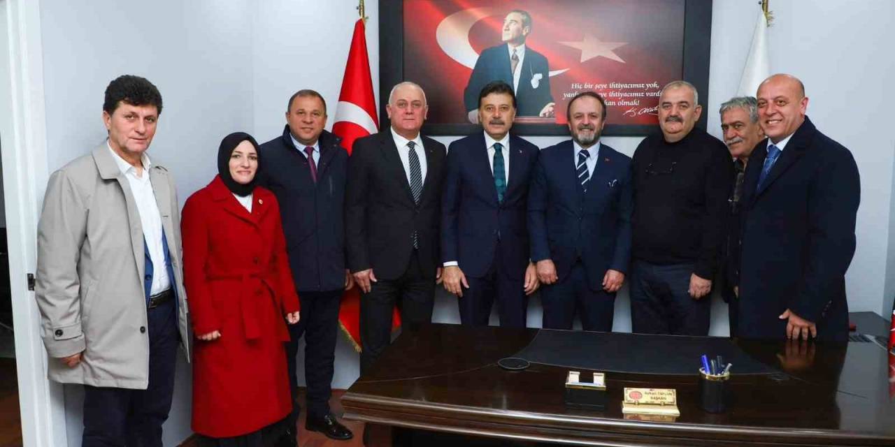 Ergin Aydın’dan Esnaf Ve Sanatkar Odalarına "Ortahisar’ı Birlikte Yöneteceğiz" Sözü