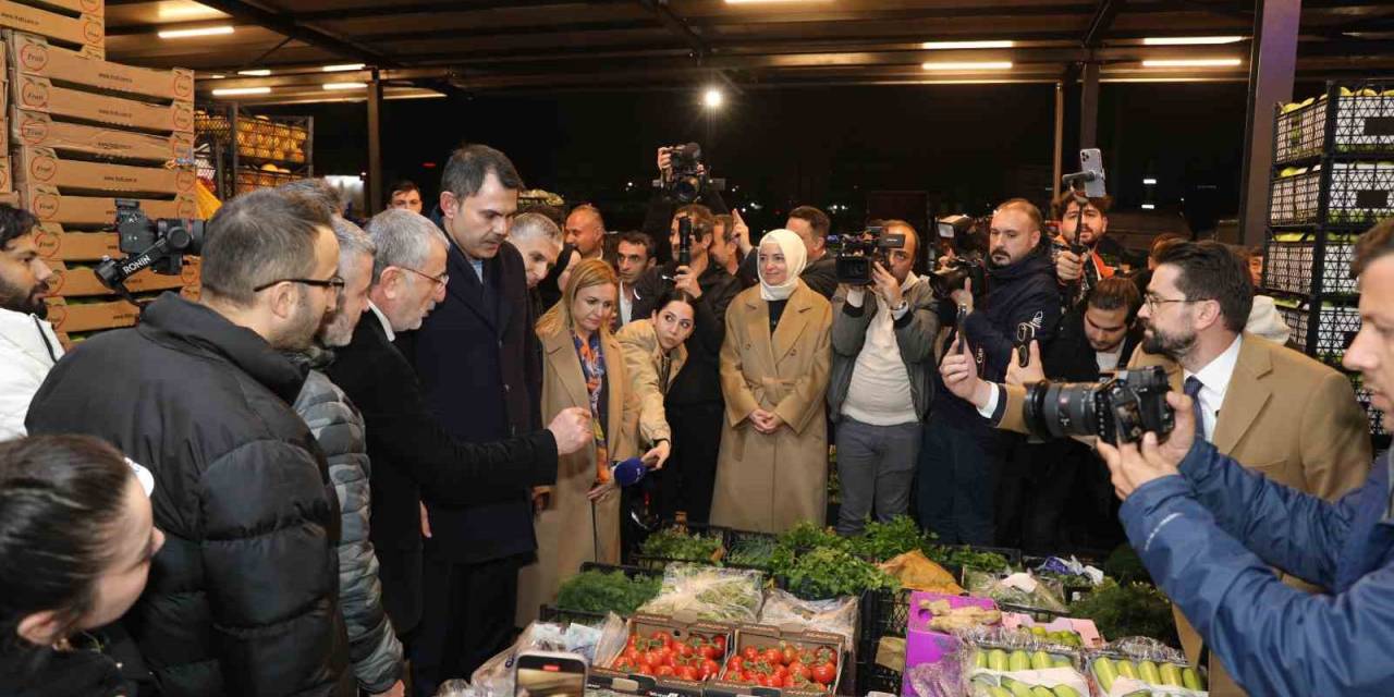 İbb Başkan Adayı Kurum: “Bayrampaşa Sebze Ve Meyve Hali’ni Esnafımıza Yakışır Bir Şekilde Baştan Aşağı Yenileyeceğiz”