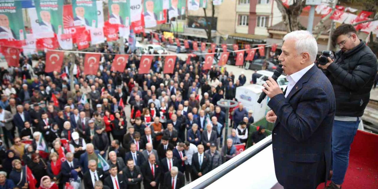 Bozbey’in Yenişehir Halk Buluşması Mitinge Dönüştü