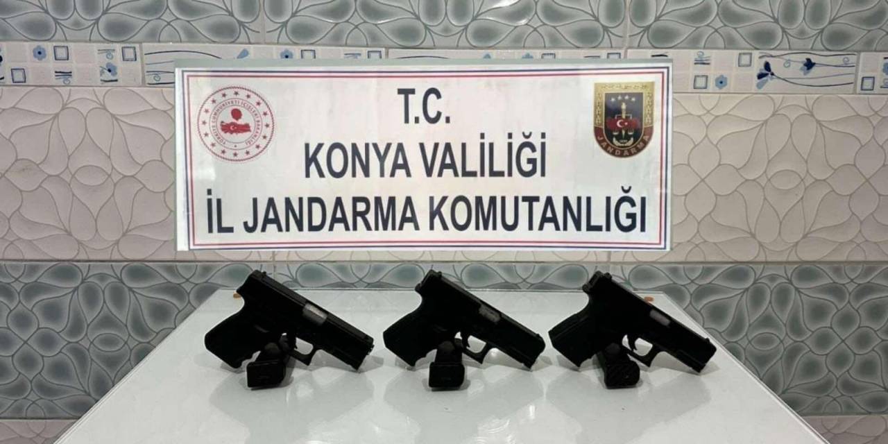 Konya’da Silah Kaçakçılarına Operasyon: 4 Gözaltı