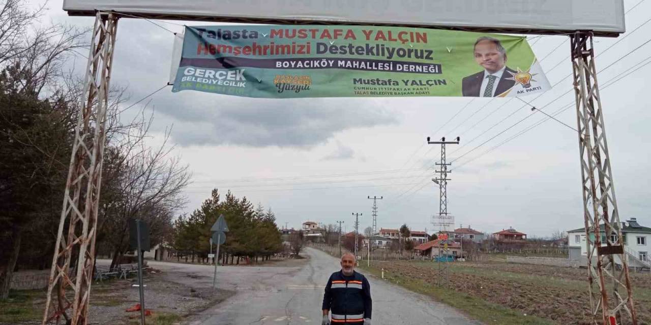 Baba Ocağı Boyacı’dan Mustafa Yalçın’a Destek