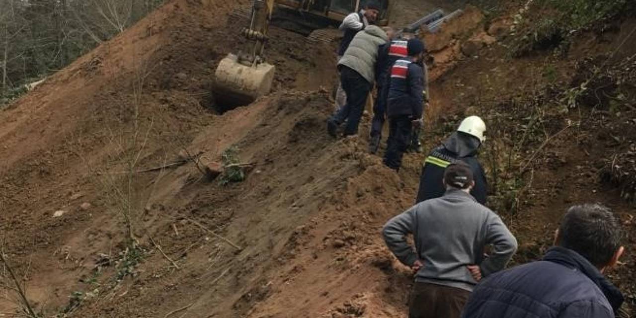 Trabzon’da İçme Suyu İsale Hattı Çalışması Sırasında Göçük: 1 Ölü