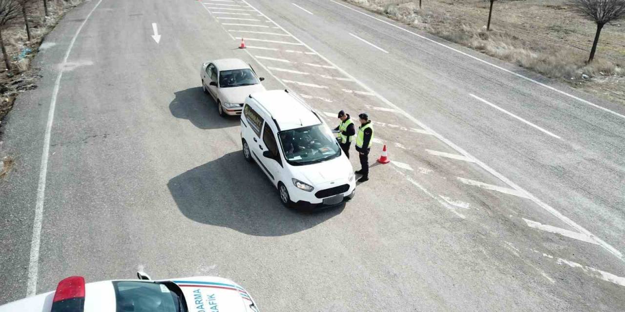 Trafik İhlalleri Jandarmanın Dronu İle Tespit Ediliyor