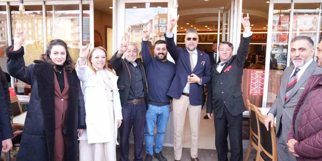 Mhp’li Karabulut’tan Gölbaşı Esnafına Ziyaret