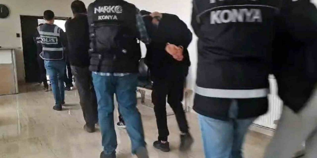 Konya’da Binlerce Uyuşturucu Hap Yakalandı