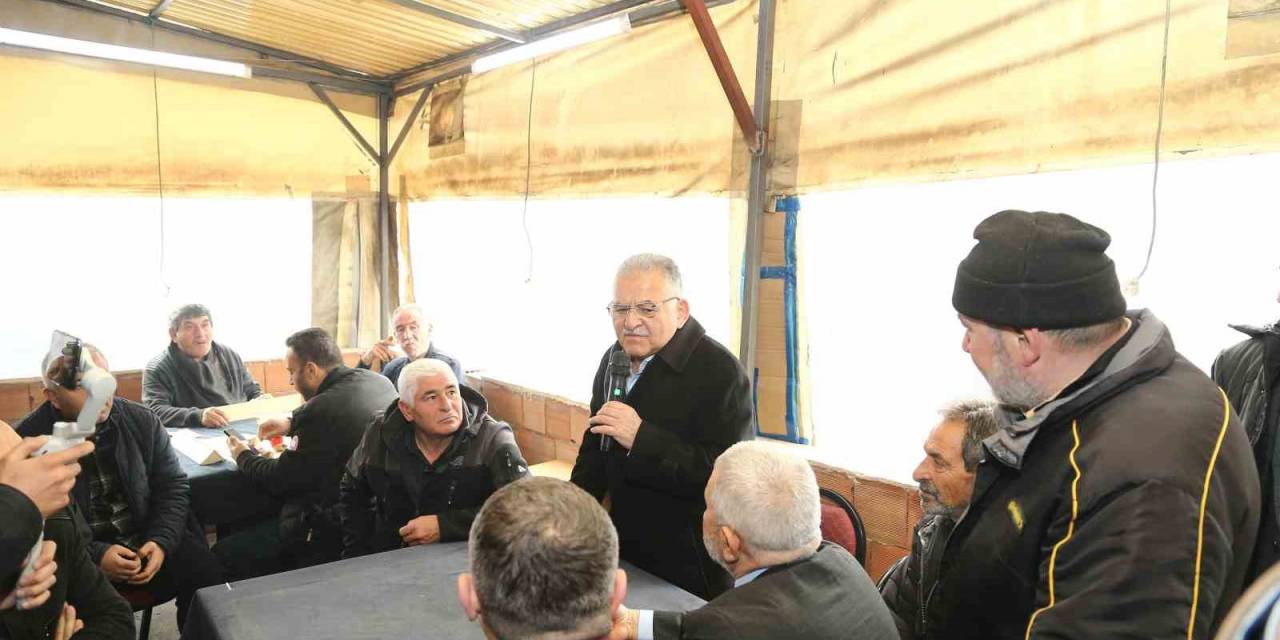 Büyükkılılç; Nakliyeciler Sitesi Esnafına Yeni Projesi "Lojistik Merkezini" Anlattı