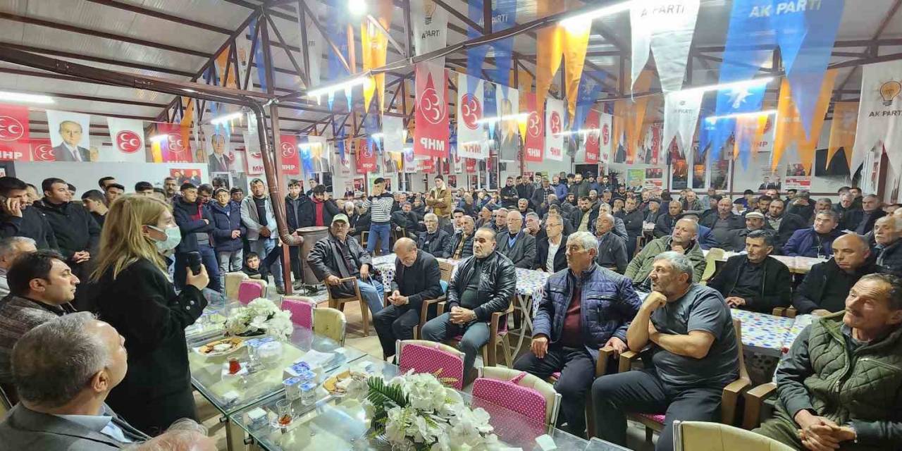 Ak Parti Milletvekili Ölmeztoprak İlçe Ziyaretlerini Sürdürüyor