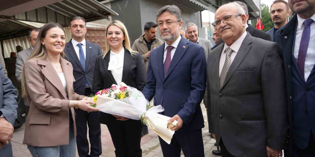 Tarım Bakanı Yumaklı Oda Ve Sivil Toplum Kuruluşlarını Ziyaret Etti