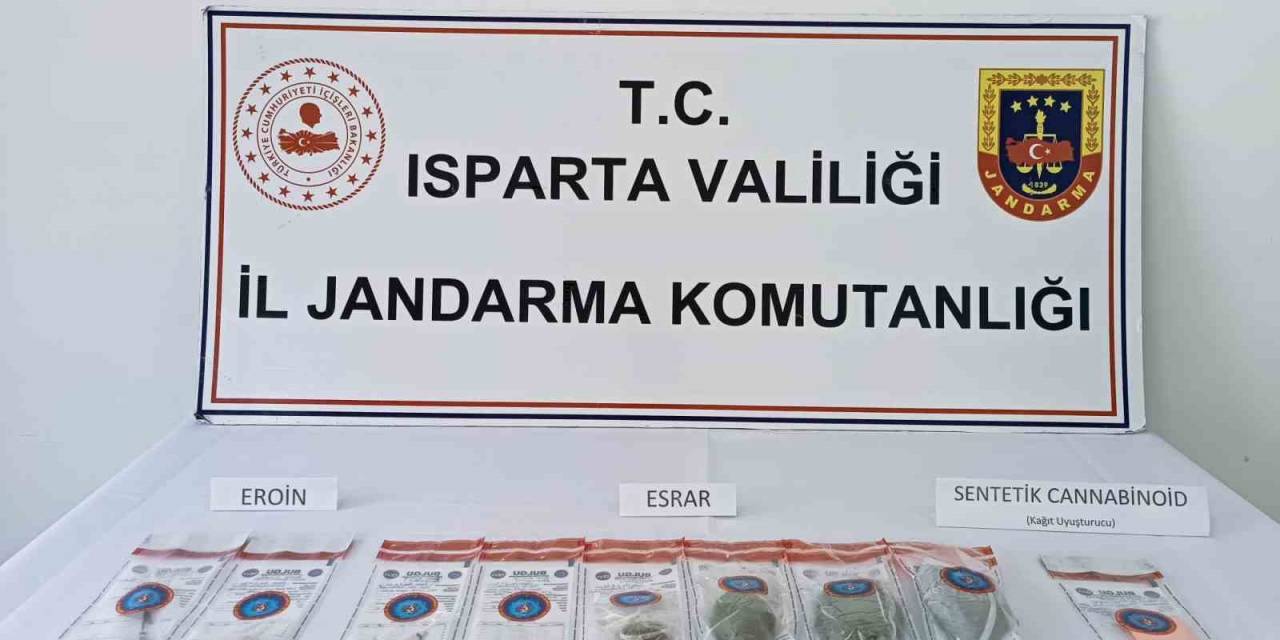 Isparta’da Uyuşturucu Operasyonu: 3 Şahıs Tutuklandı