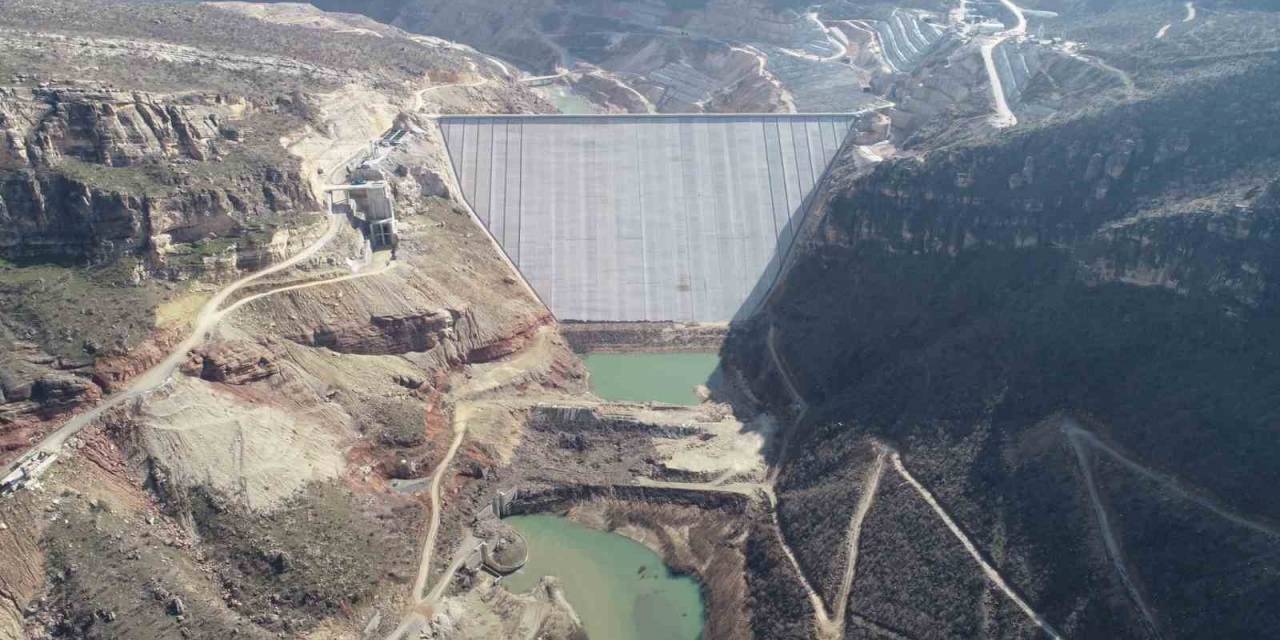 Silvan Barajı’nda Çalışmalar Aralıksız Devam Ediyor