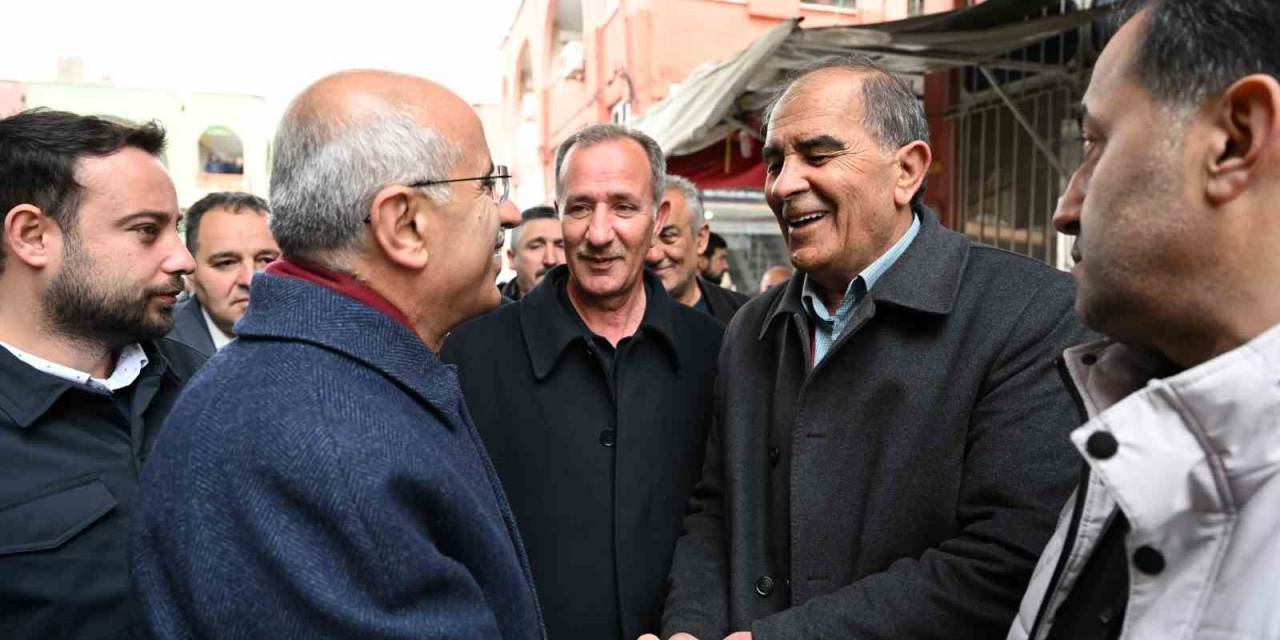 Ak Parti Sami Er, Şire Pazarı Ve Canlı Hayvan Pazarını Ziyaret Etti