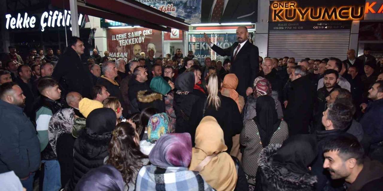 Başkan Togar: “Sevdalısı Olduğumuz Tekkeköy İçin Her Zaman Çalışacağız”