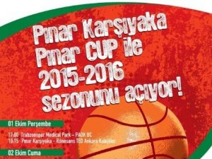 Şampiyon Pınar Karşıyaka, Sezonu Pınar Cup İle Açıyor