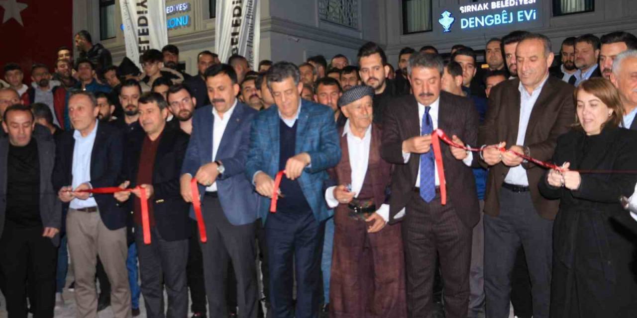 Şırnak’ta Millet Kıraathanesi Törenle Hizmete Açıldı