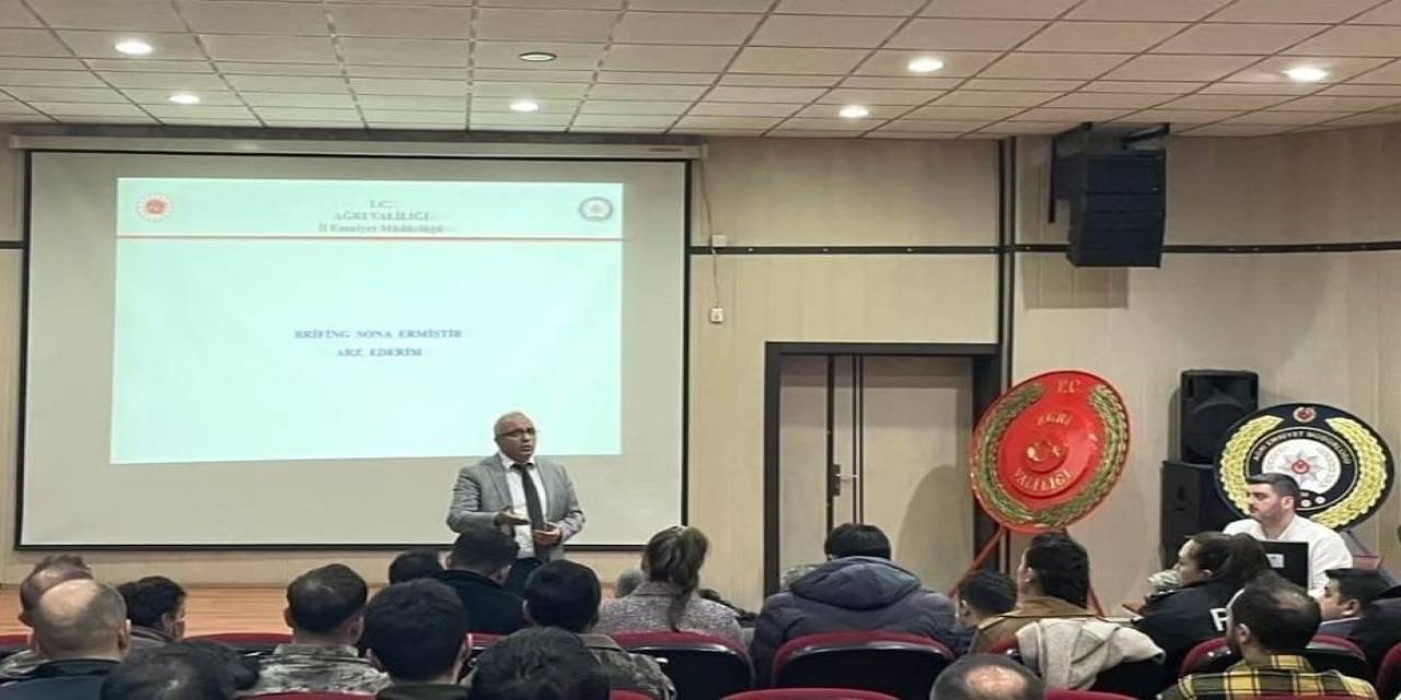 Ağrı İl Emniyet Müdürlüğü, Mahalli İdareler Seçimleri İçin Hazır