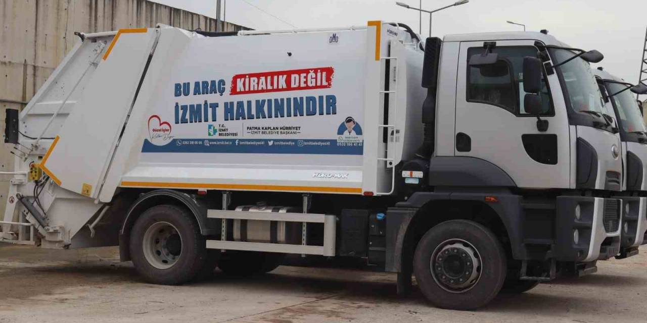 İzmit’in Araç Filosuna 4 Yeni Araç Daha Dahil Oldu