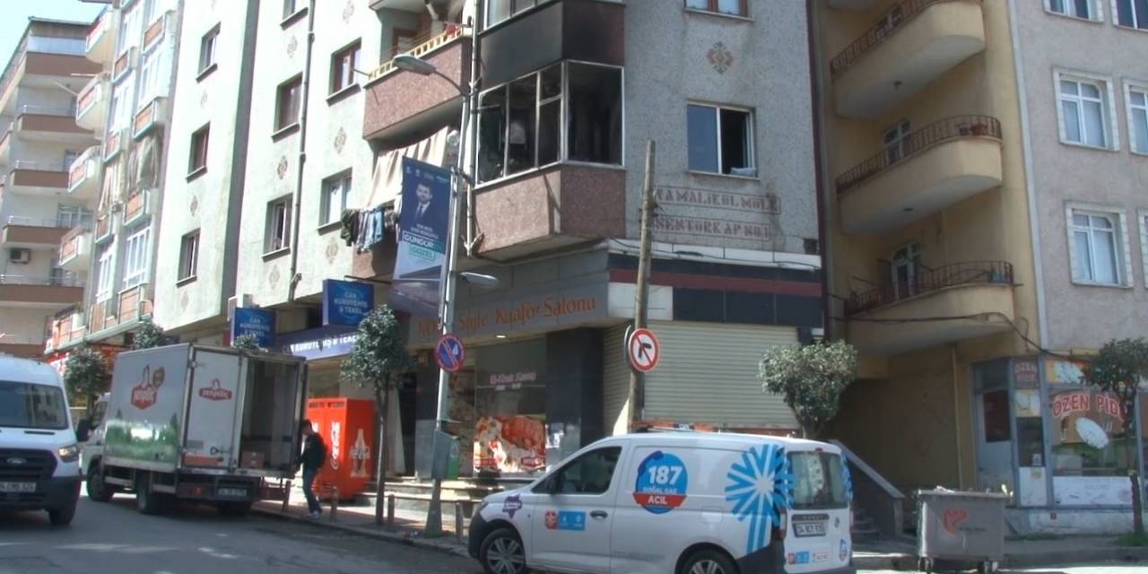 Güngören’de Kombi Patladı, Yangın Çıktı