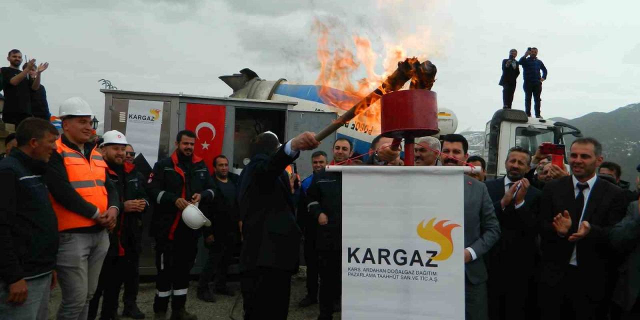 Posof’ta Doğal Gaz Sevinci
