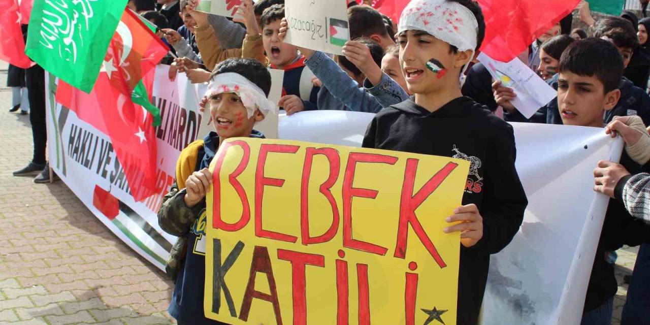 Bingöl’de Gazze’ye Destek Yürüyüşü