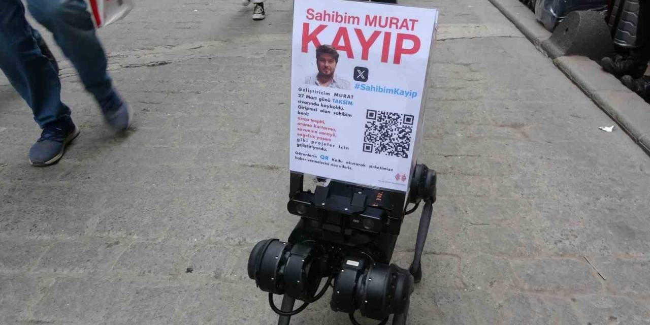 Robot Köpek Jidoka Dog Taksim’de İlgi Odağı Oldu: Darbuka Eşliğinde Oynadı