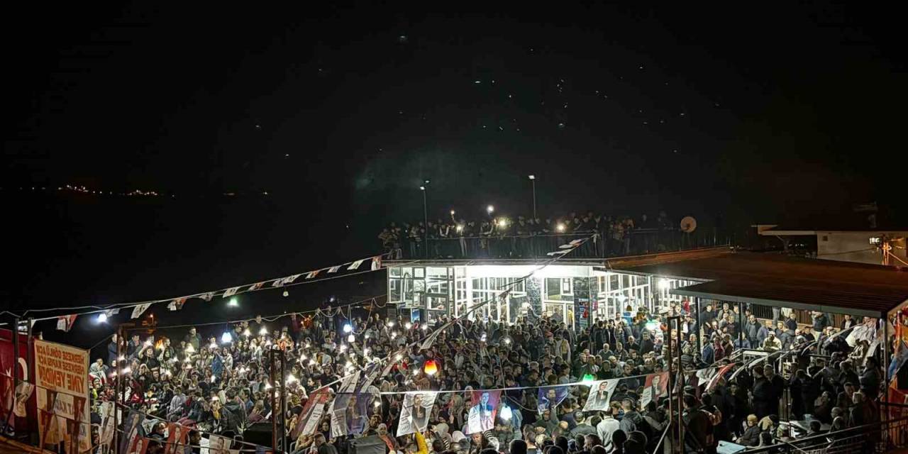 Bağımsız Aday Kılınç, Son Mitinginde Gövde Gösterisi Yaptı