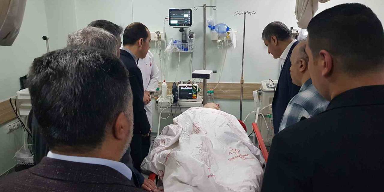 Karabük Ve Çankırı Valisi Yaralı Polisleri Ziyaret Etti