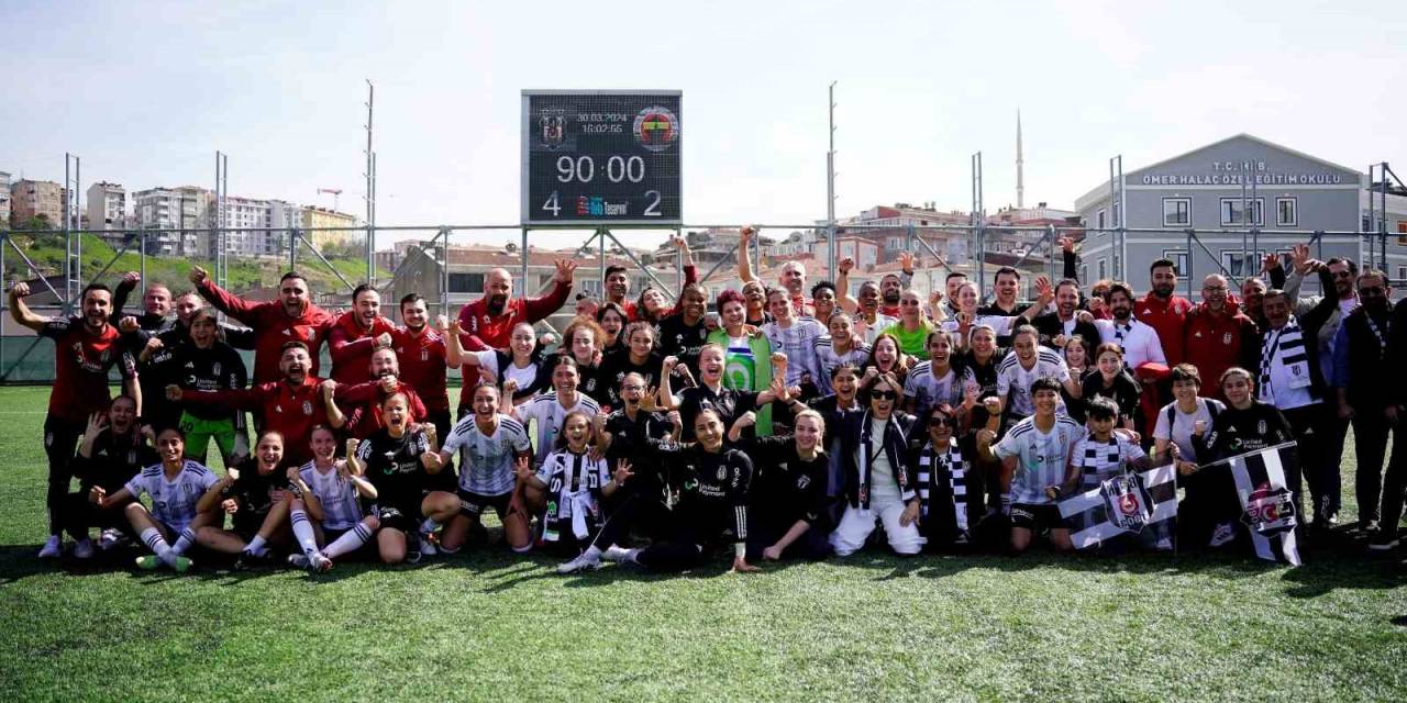 Kadın Futbolda 6 Gollü Derbinin Kazananı Beşiktaş