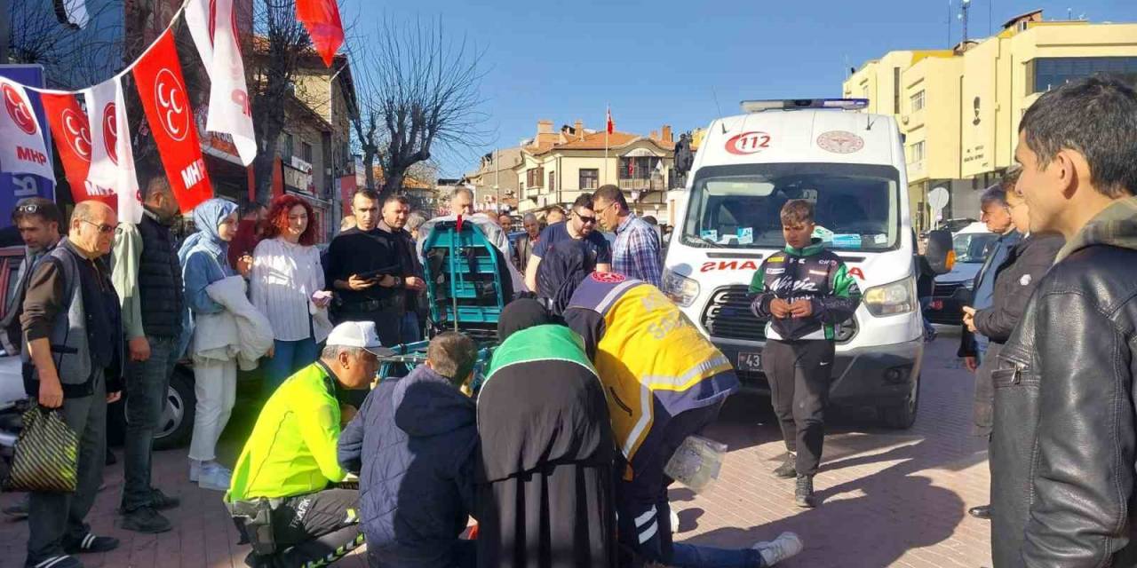 Tavşanlı’da Motosiklet Kazası: 1 Yaralı