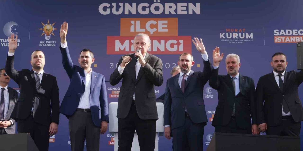 Cumhurbaşkanı Erdoğan: "istanbul’u Bu Hale Düşürenler Utansın”