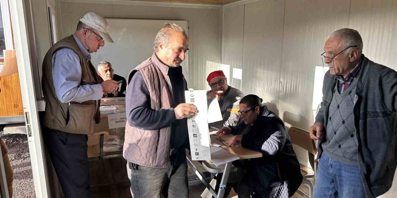 Malatya’da Oy Kullanma İşlemi Başladı
