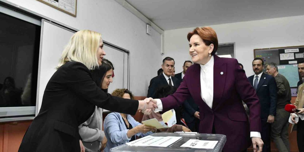 İyi Parti Lideri Akşener, Oyunu Ankara’da Kullandı