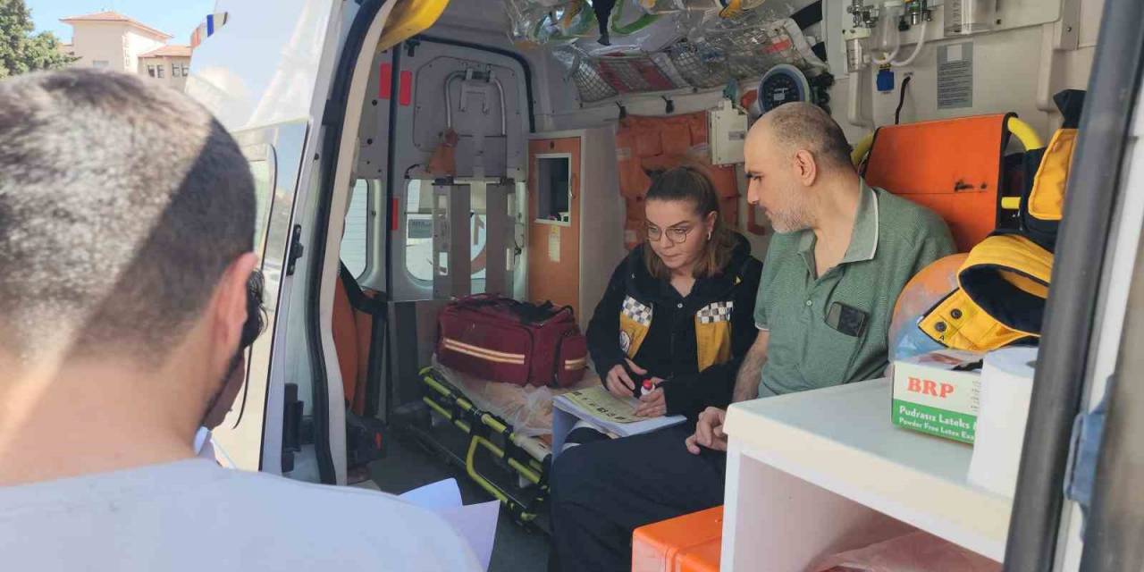 Oyunu Ambulansta Kullandı