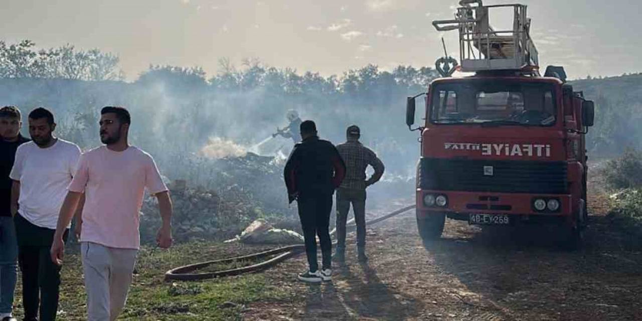 Muğla’da Makilik Yangını