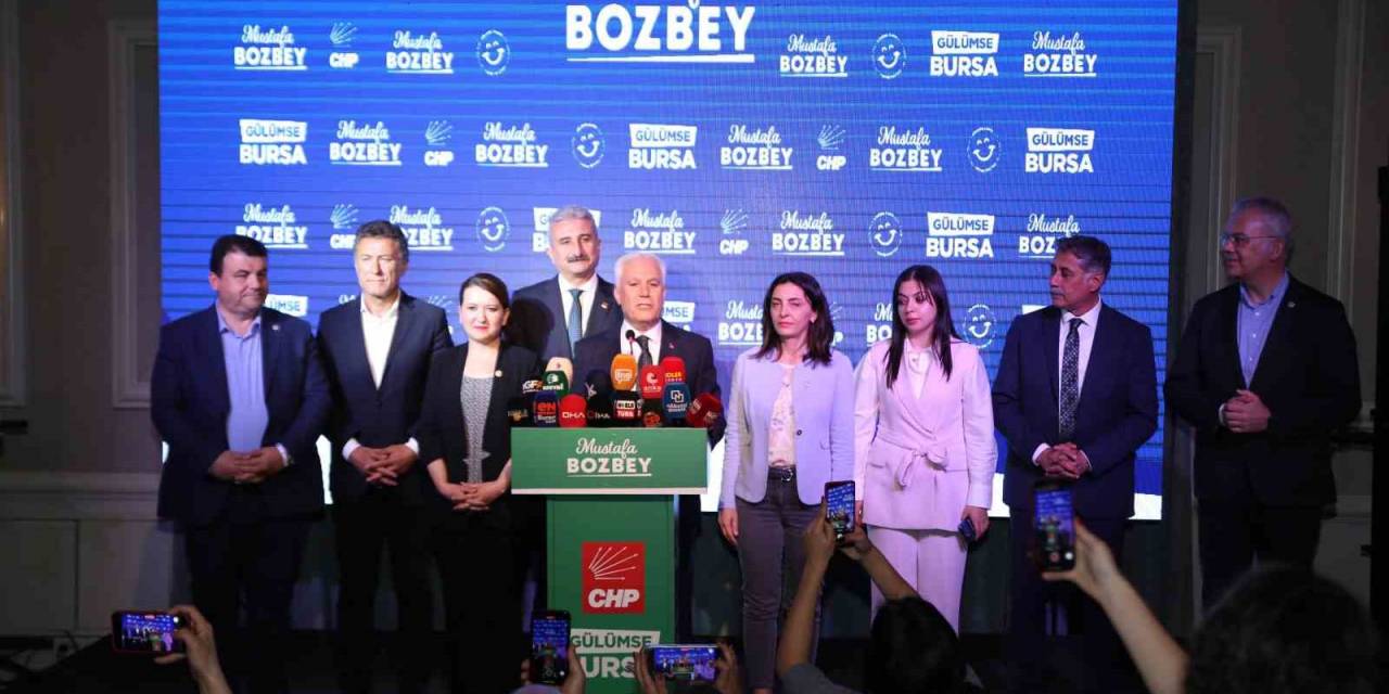 Bozbey: “Açılan Yüzde 28 Sandıkta 15 Puan Öndeyiz”