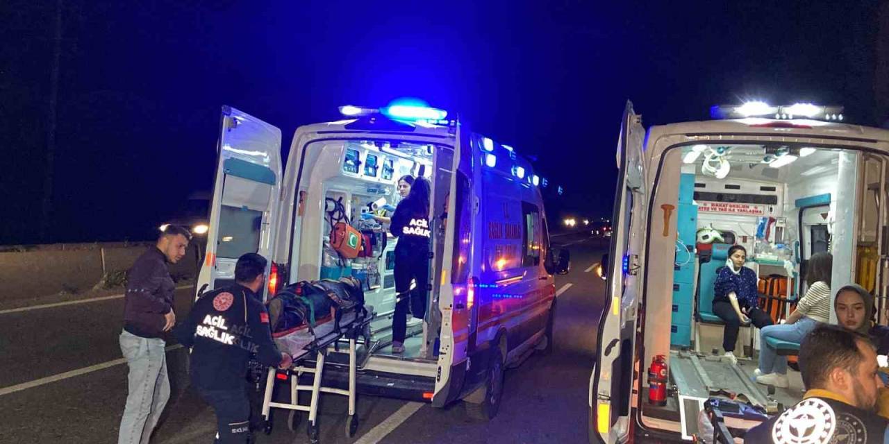 Takla Atan Araçta Can Pazarı: 9 Yaralı