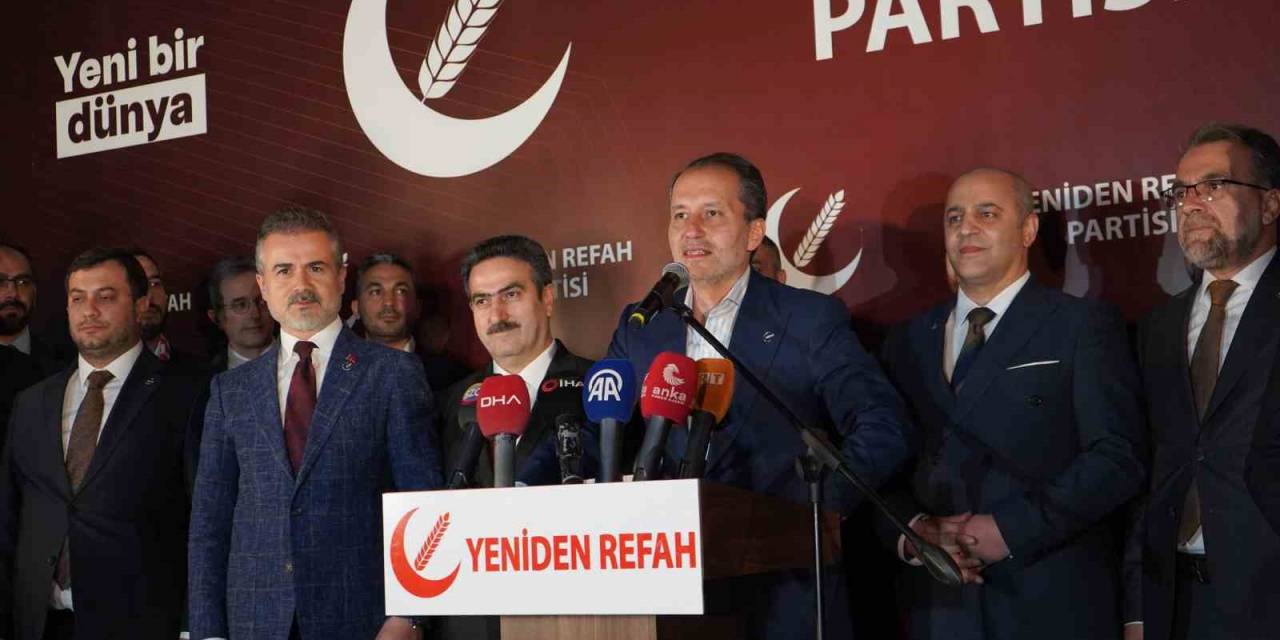 Yeniden Refah Partisi Genel Başkanı Erbakan: “Partimiz 31 Mart Seçimlerinin Tartışmasız Yıldızı Konumundadır”