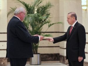 Cumhurbaşkanı Erdoğan Almanya Büyükelçisini Kabul Etti