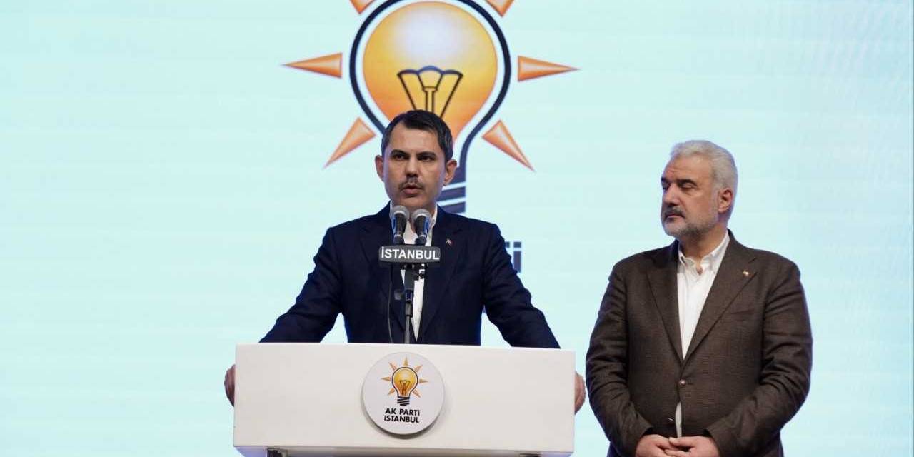 Murat Kurum: “Biz Yine Sokakta Olacağız, Yine Milletimizin Yanında Olacağız”