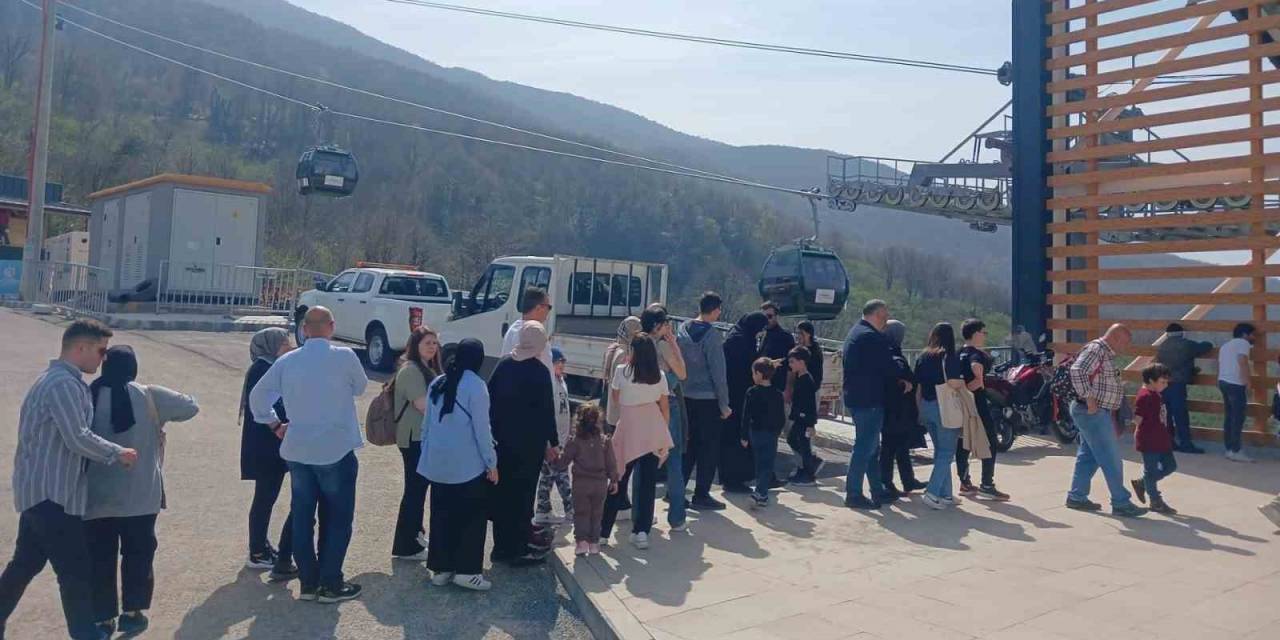 Kocaelilerin Teleferik Keyfi