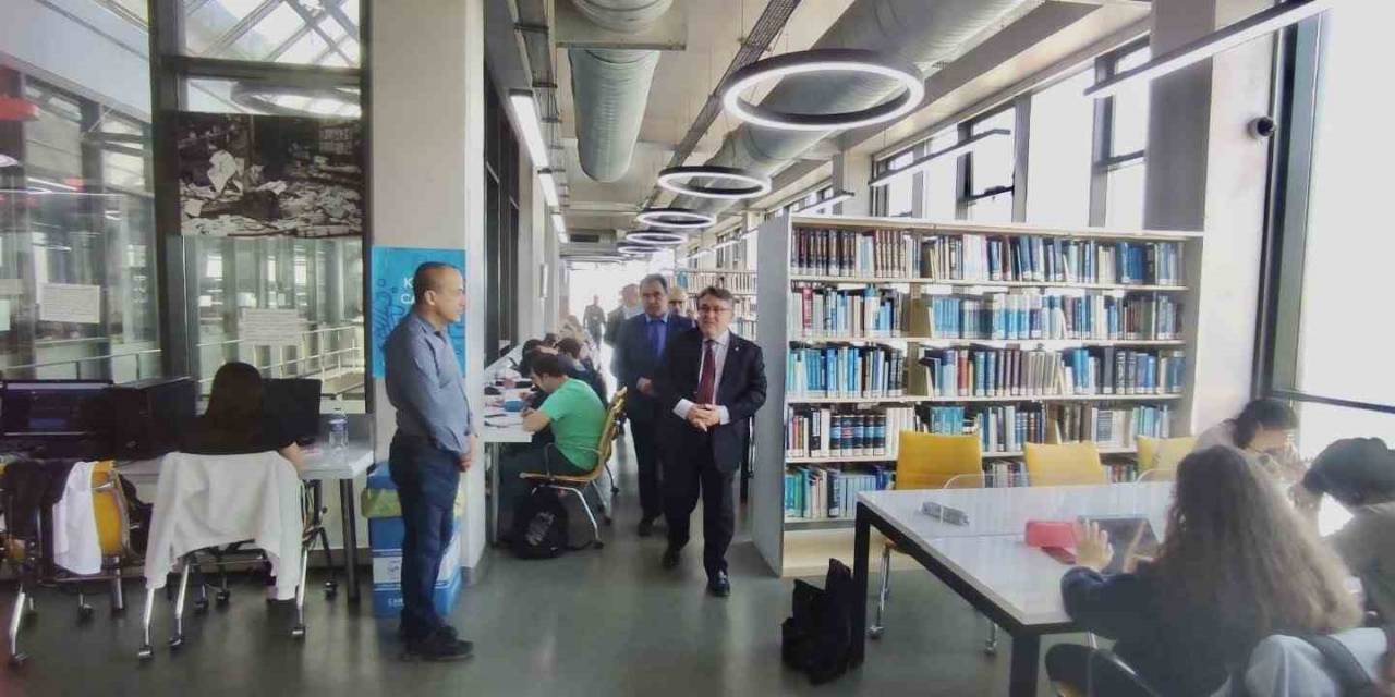 Rektör Özölçer’den İbn-i Sina Ve İncirharmanı Kampüslerine Ziyaret