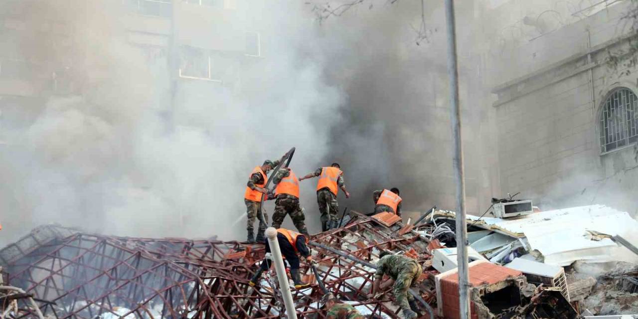 İran’ın Suriye Büyükelçiliği Yakınına Hava Saldırısı Düzenlendi