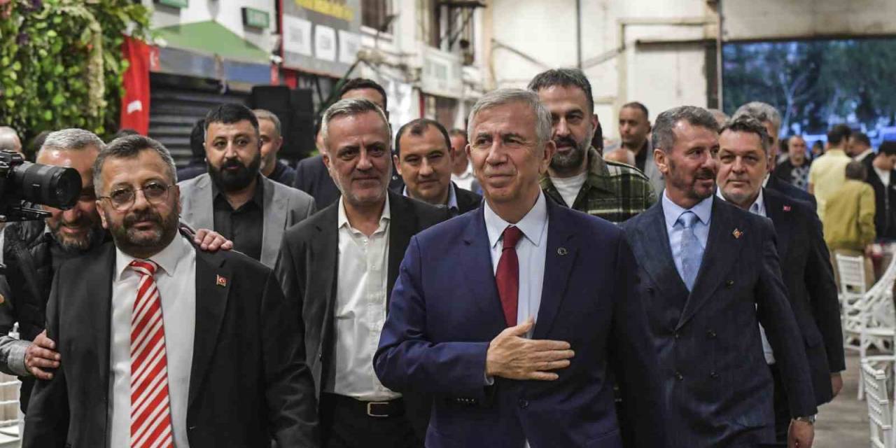 Mansur Yavaş’tan Seçim Sonrası İlk Ziyaret Ankara Toptancı Hali’ne